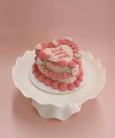 Floral Retro - Heart shape