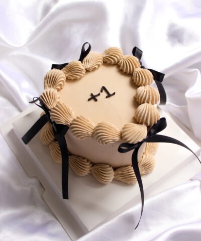 Classic Ribbon Retro - Heart shape